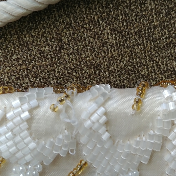 Vintage, Beaded envelope clutch - Picture 6 of 11